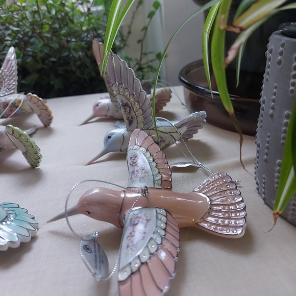 Lena Liu Precious Jewels- Bradford Exchange hummingbirds - Picture 13 of 16